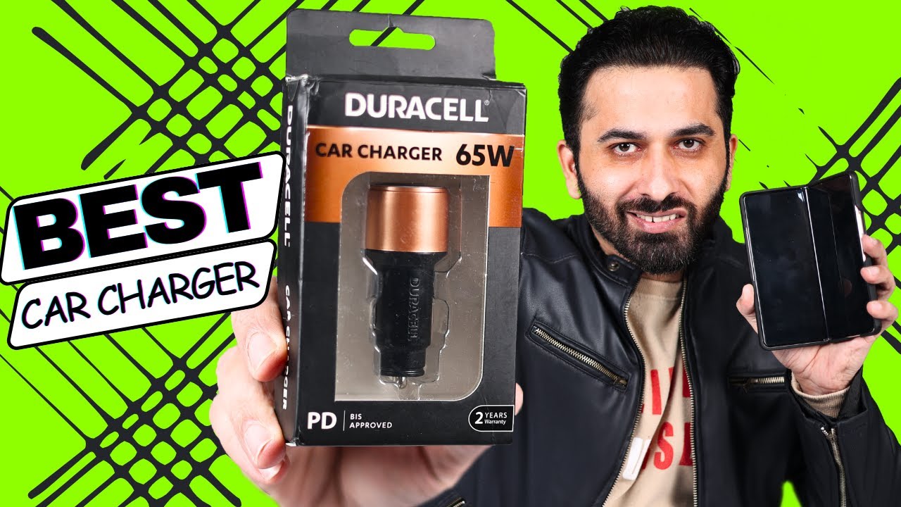 Best Car charger money can buy Duracell 65W Fast Car Charger with Dual Output Born Creator