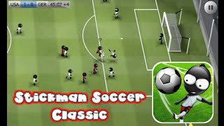 Stickman Soccer Classic Gameplay screenshot 2