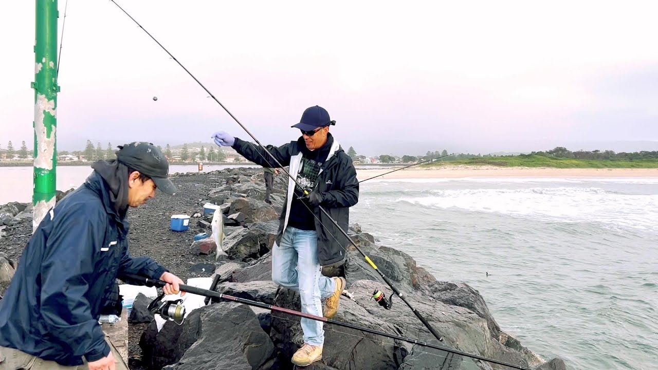fishing-in-cold-weather-nsw-kidmarino-youtube