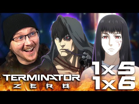 TERMINATOR ZERO EPISODE 5 & 6 REACTION | Model 105 | Model 106 | 1x5 | 1x6 | Netflix Anime | Review