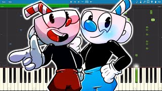 Cuphead Song - The Final Straw - Piano Cover / Tutorial - CG5 chords