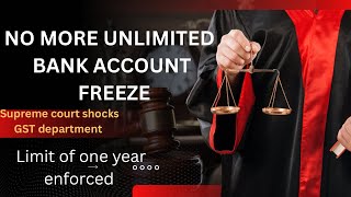 Supreme Court Ends GST Bank Freeze Loophole! Big Relief for Indian Businesses #Sec83(2)GST.