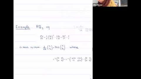 ARA | Prof. Alba Grassi | Spectral problems and Painlevé equations