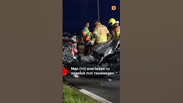 Ongeluk met rouwwagen, man (44) overleden| #112