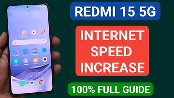 Redmi 15 5G mein internet speed kaise increase kare?