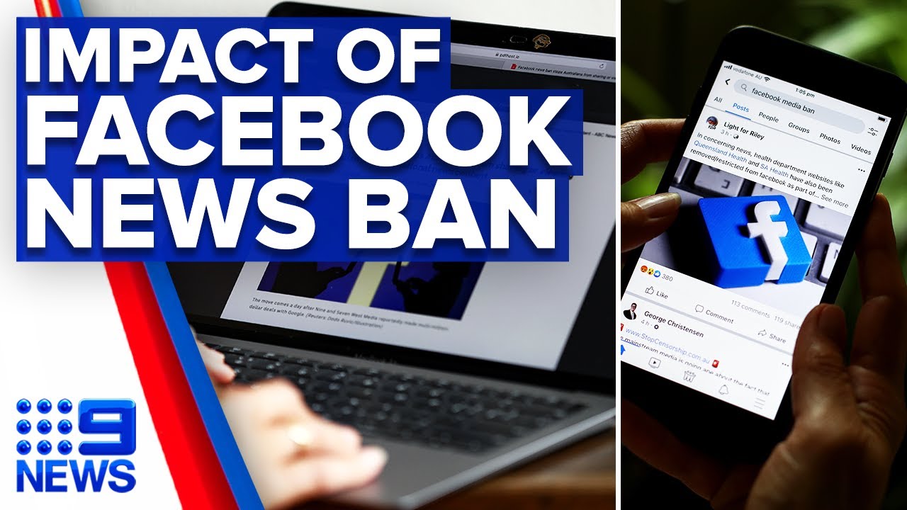 Health and emergency services pulled down in Facebook’s sweeping ban 9 News Australia YouTube
