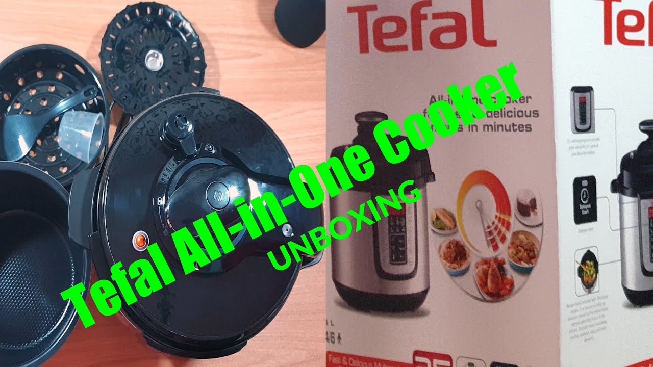 Tefal One Pot Multicooker, CY505E30, All-in-One Electric Pressure Cooker