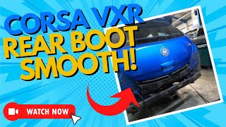 Vauxhall Corsa Vxr - Gets The Rear Boottailgate Smoothed - Episode 2