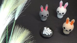 （100均）可愛い！うさぎの作り方【DIY】pretty! Rabbit