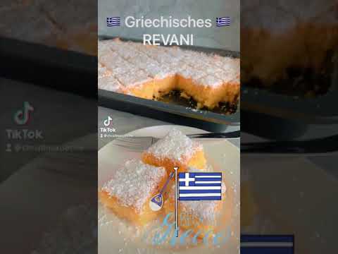 Griechisches Revani saftig