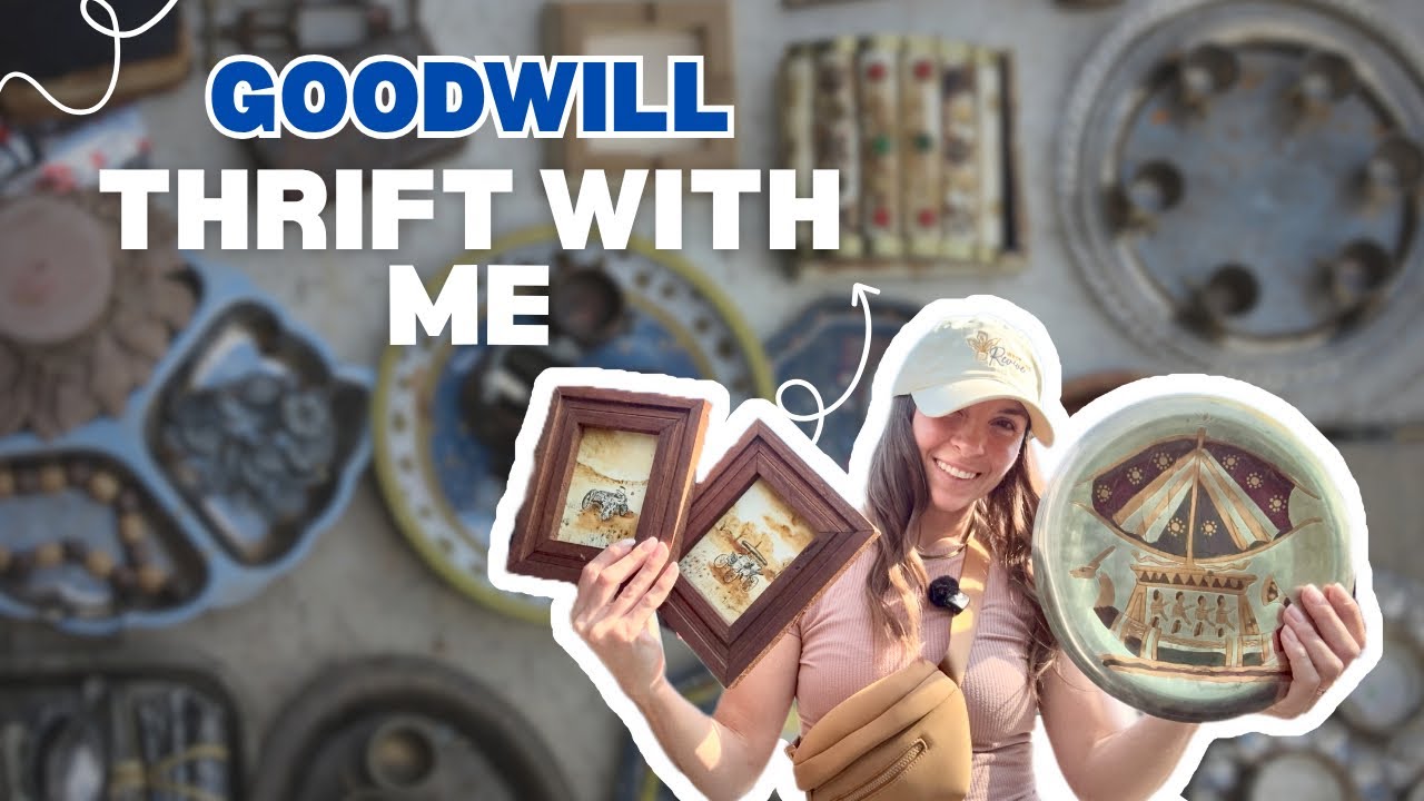 I was so excited! THRIFTING VINTAGE | GOODWILL BINS | THRIFT WITH ME ...