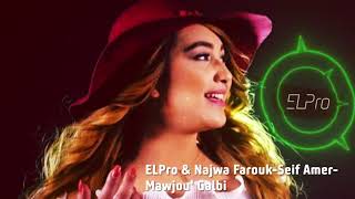 ELPro & Najwa Farouk Seif Amer - Mawjou' Galbi (Remix) 2021 Resimi