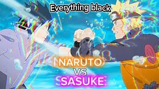 Naruto vs Sasuke - Everything black [AMV/Edit]
