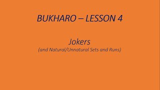 How to Play Bukharo - Lesson 4 (Jokers) screenshot 1