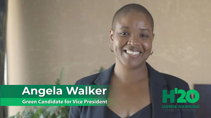 Angela Walker, Green candidate for Vice President