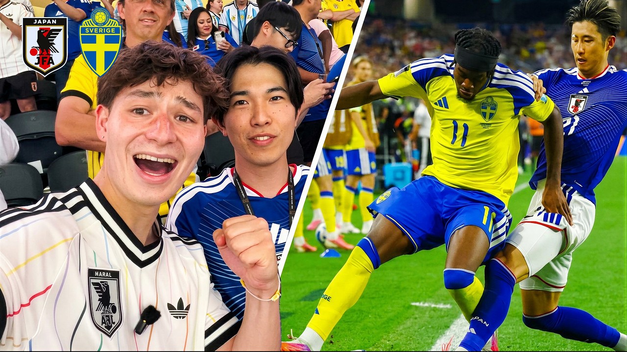 The Moment Japan & Sweden QUALIFY For Round of 32 - YouTube