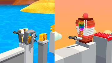 Slice It All  - All Levels Gameplay Walkthrough Android/IOS and Guide Level 12