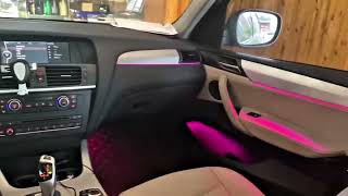 Ambient Light for BMW X3 F25 X4 F26 2011-2016