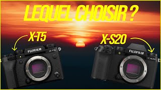 Fujifilm X-T5 Vs X-S20 Lequel Choisir ?