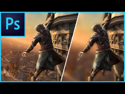 Photoshop CS/CC: How To Blur A Background (Adobe Photoshop Tutorial)