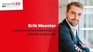 Erik Meester podcast researchED België 2021