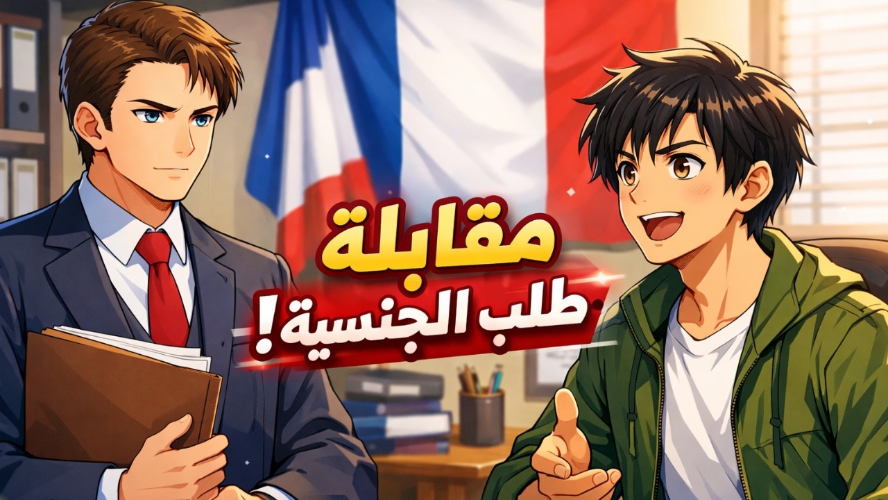 مقابلة طلب الجنسية في فرنسا 🇫🇷 | أهم الأسئلة والأجوبة التي تضمن نجاحك!