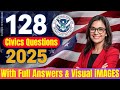 USCIS 100 Civics Questions and Answers (Random) U.S. Citizenship Interview 2024 Practice Test #n400