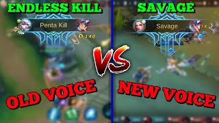 SUARA LAMA VS. PENYIAR SUARA BARU | PENTAKILL VS. HEBAT | MOBILE LEGENDA