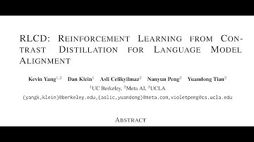 RLCD: Reinforcement Learning from Contrast Distillation for Language Model Alignment