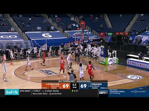 Virginia's Buzzer Beater vs. Syracuse | 2021 ACC Tournament