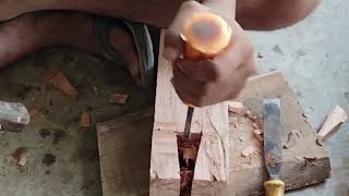 How to Wood Carve with a Drame Tool - The Basic Beginner's Guide | Wood carving