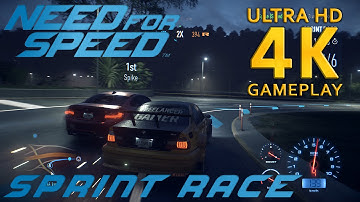 Need For Speed 2015 SPRINT RACE Sarkodi Speed Gameplay 4K 60fps