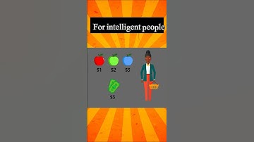 Can You Solve This $3 Apple Riddle? 🍎 Only Smart People Get It! #riddles #shorts"