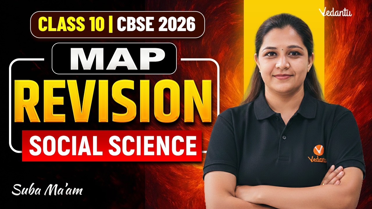 Social Science | Map Revision  | Class 10 SST | CBSE 2026 | Suba Ma'am