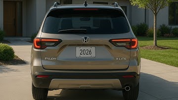 2026 Honda Pilot Elite — The Family SUV That Feels Like First-Class Travel