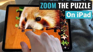 New Feature: Zoom the Puzzle on iPad  | Jigsaw Puzzle Frenzy screenshot 4