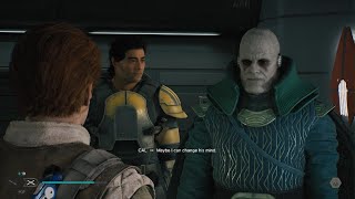 Star Wars Jedi Survivor Catching Senator Daho Sejan