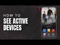 How To See How Many People Are Using Your Netflix Account 2026 | Check Netflix Devices