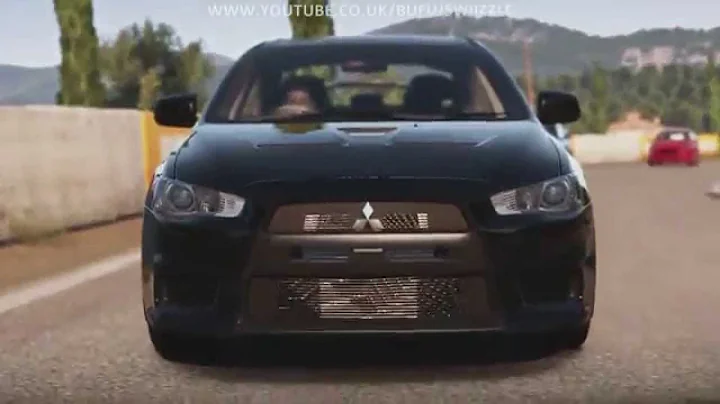 Mitsubishi Evo FORZA HORIZON 2 Gameplay Xbox One