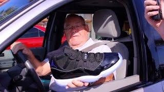 Non-Sneakerheads Review the Air Jordan 11 Space Jams!