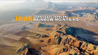 İran Rainbow Mointains Cinamatic İran Gökkuşagı Tepeleri Gezisi Daha Uzaga