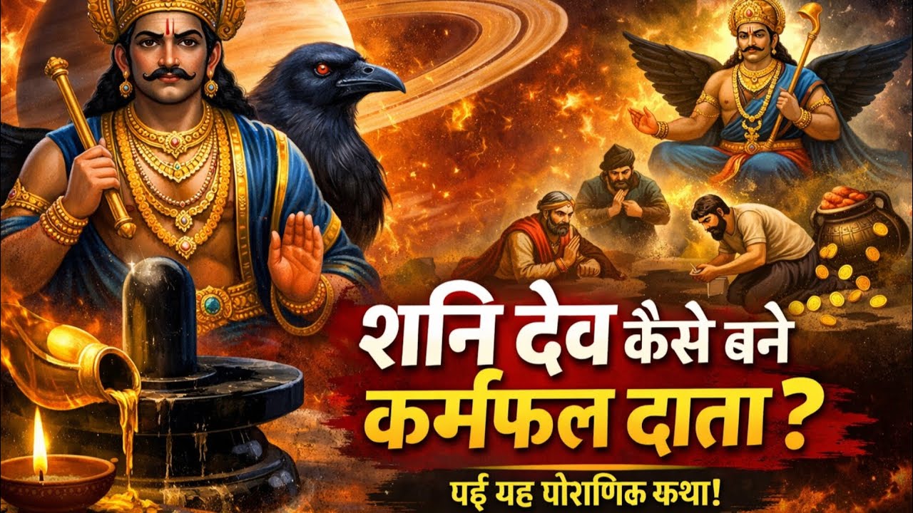शनि देव कैसे बने कर्मफल दाता? पढ़ें यह पौराणिक कथा | Shani Dev | Karmphal Data | Pauranik Katha
