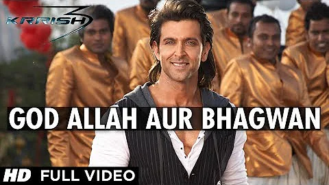 "God Allah Aur Bhagwan Krrish 3" Full Video Song | Hrithik Roshan, Priyanka Chopra, Kangana Ranaut