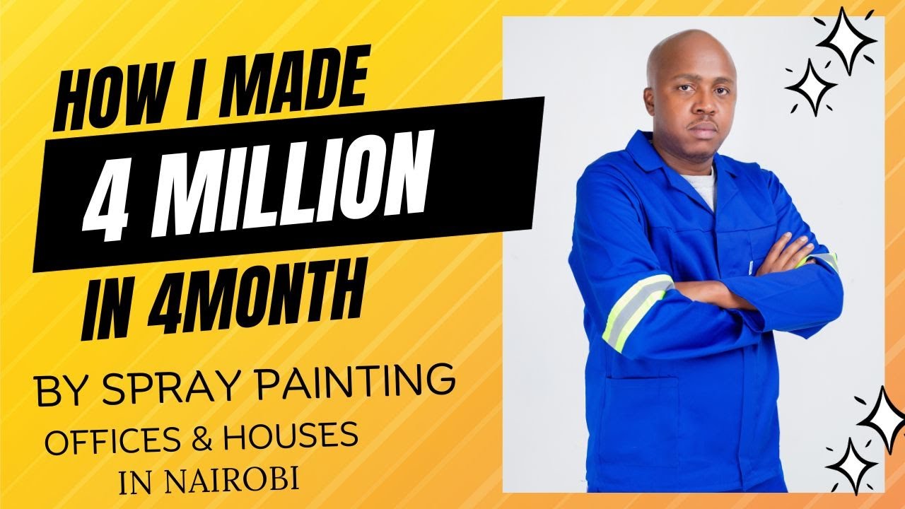How We Made Four Million Shillings in 4 Months by Spray Painting Walls