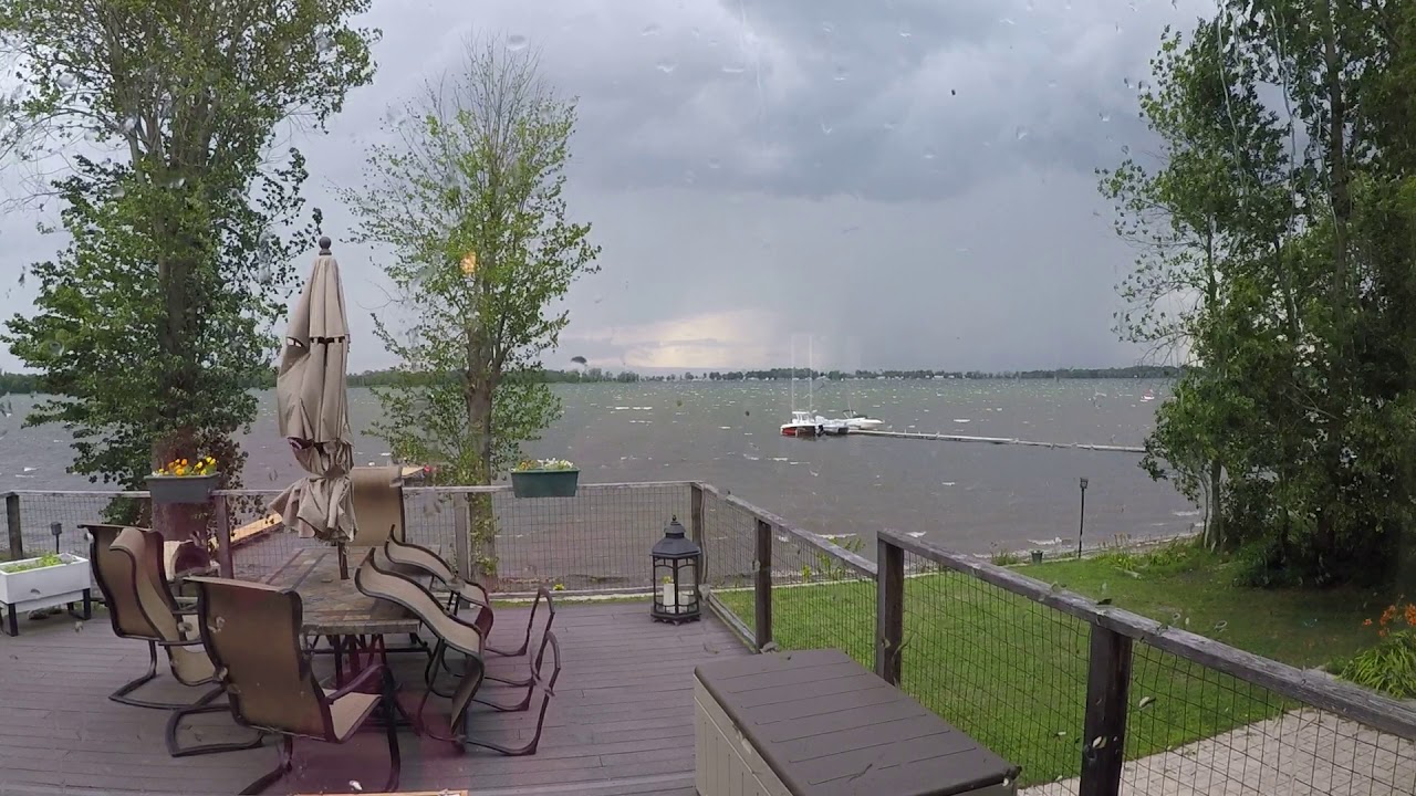 Quick Storm Through Grand Isle, Vermont