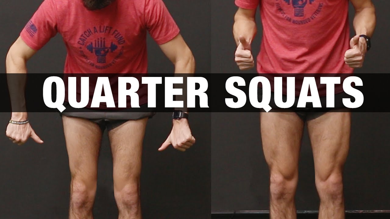 How To Get Bigger Legs Fast (Quarter Squats!) - Youtube