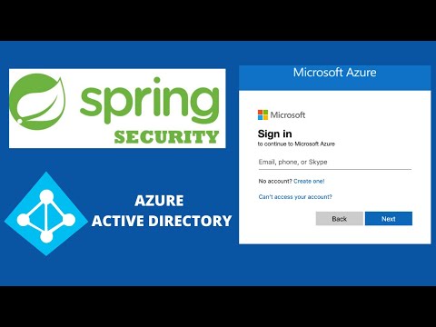 Spring security with azure active directory