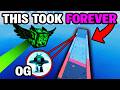 I KICKED a LUCKY BLOCK to the RAREST ZONE in ROBLOX...