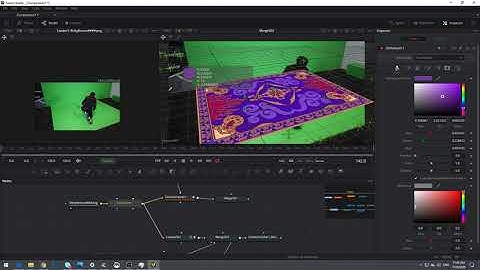 Combining Tracking With Green Screen in BMD Fusion Studio Part 2/2