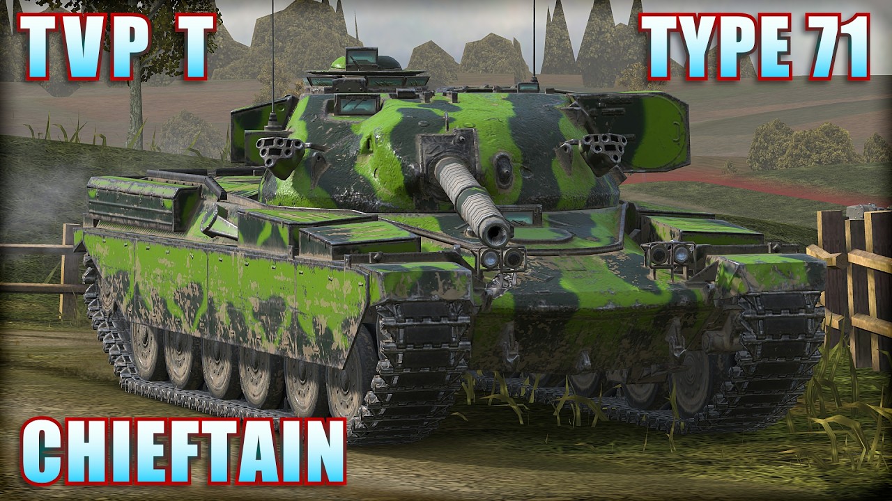 CHIEFTAIN ● TYPE 71 ● TVP T | World of Tanks Blitz Replays